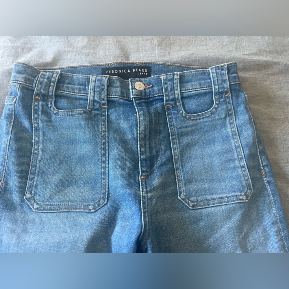 Veronica Beard Jeans Beverly Skinny flare